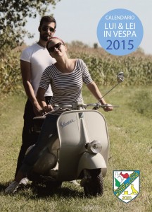 Calendario Lui e Lei in Vespa 2015