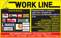 Workline - Abiti da lavoro ed indumenti protettivi, antinfortunistica, ricamificio, incisoria